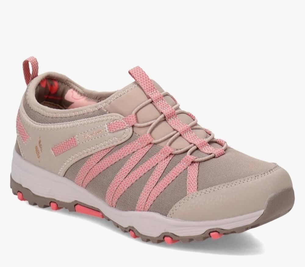 Skechers Women's Seager Hiker Gatewood Slip-On Sneakers 1580495SA Taupe Pink 10